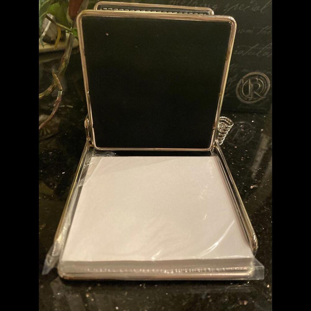 šThings Remembered Desk Clock Note pad NEW - Picture 3 of 3